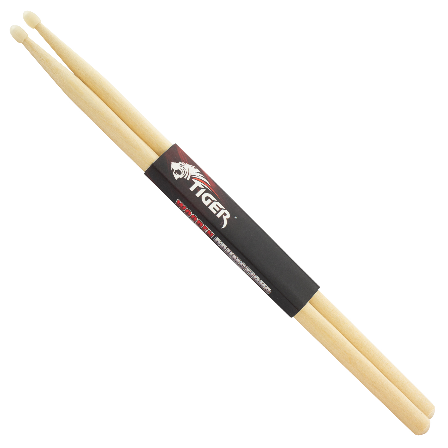 Tiger Maple Drumsticks with Nylon Tips - Produktbild 1
