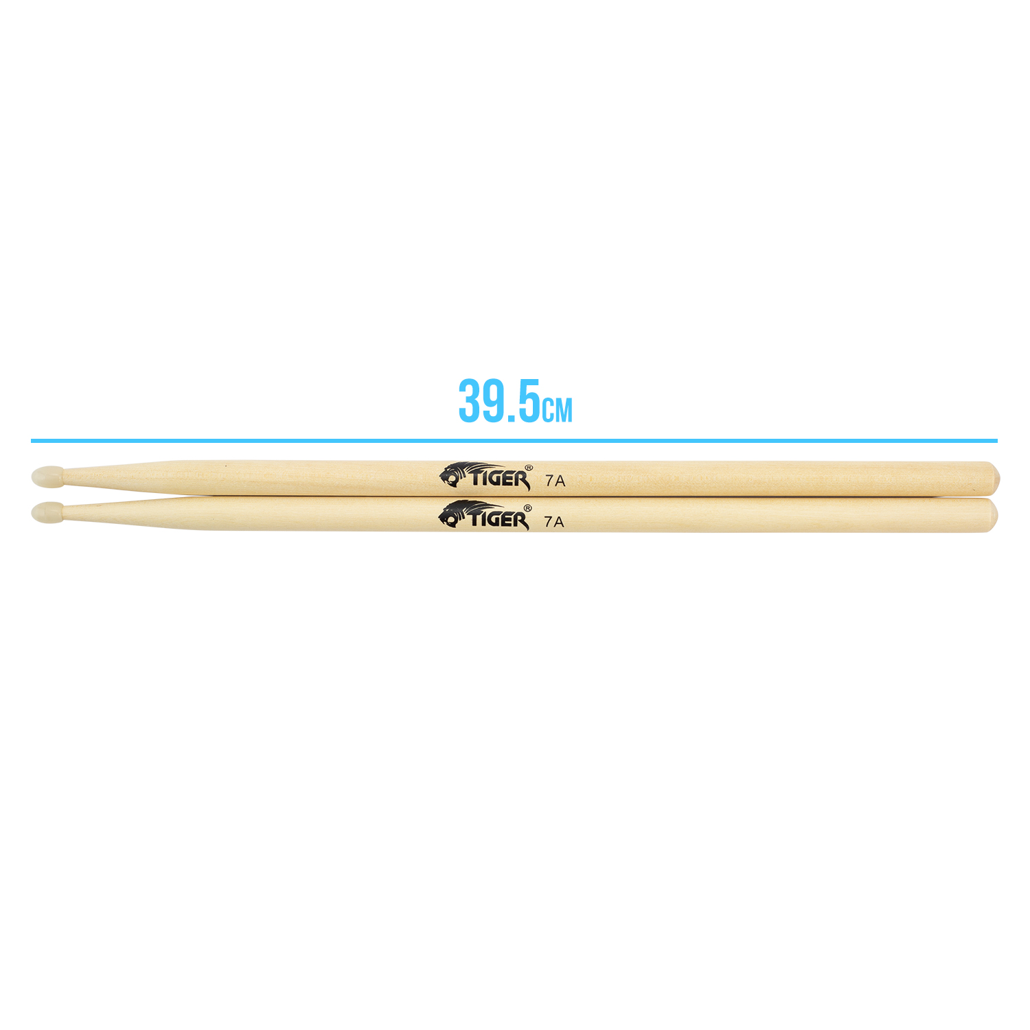 Tiger Maple Drumsticks with Nylon Tips - Produktbild 3
